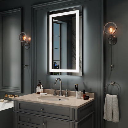 Wall Mounted Lighted Vanity Mirror