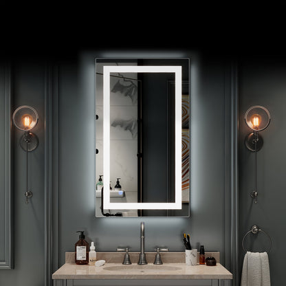 Wall Mounted Lighted Vanity Mirror