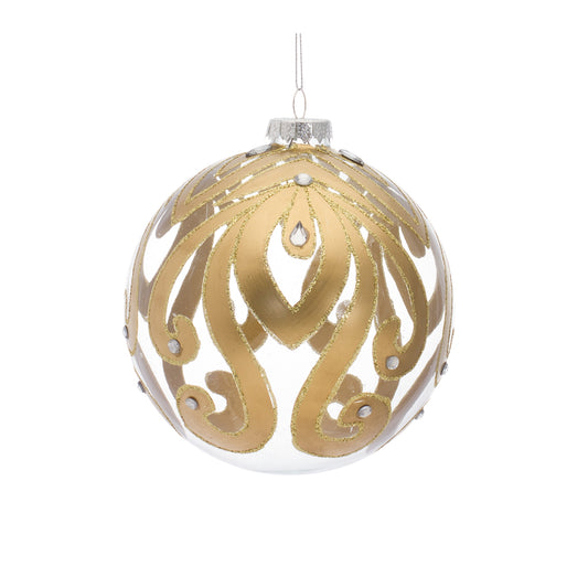 Ornament (Set of 6) 5.75"H, 7"H Glass