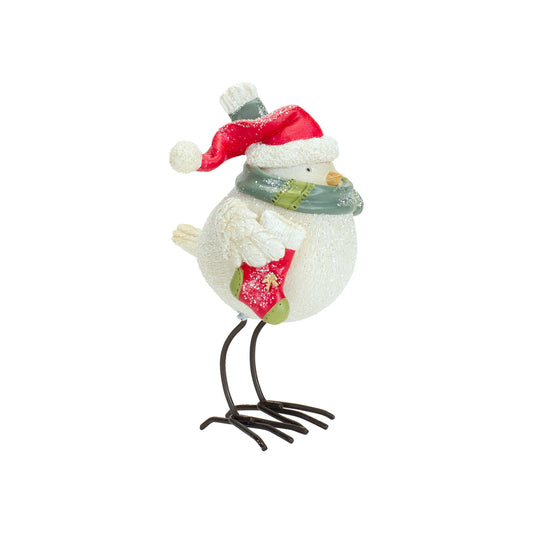 Bird w/Scarf (Set of 2) 5.25"H, 6"H Resin