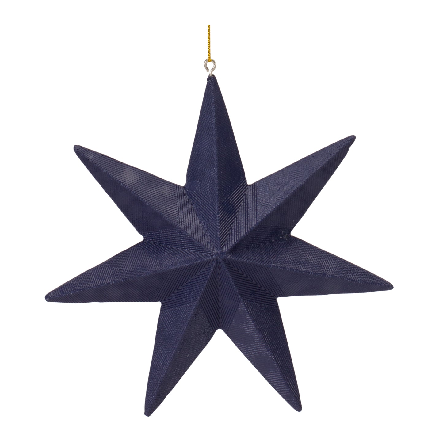 Star Ornament (Set of 6) 5.75"H Resin