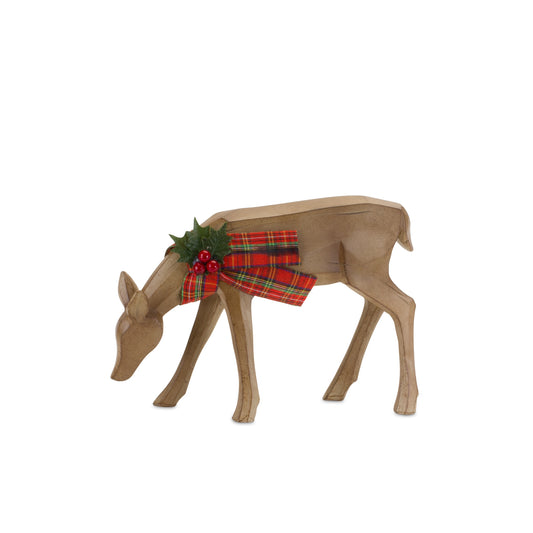 Deer (Set of 2) 6.75"H, 13.75"H Resin