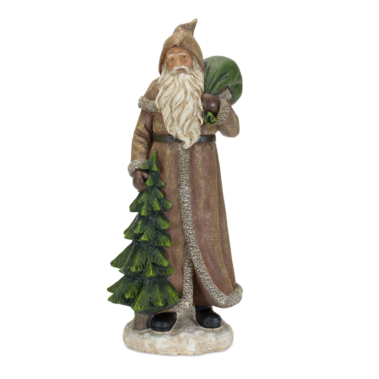 Santa (Set of 2) 12.5"H Resin