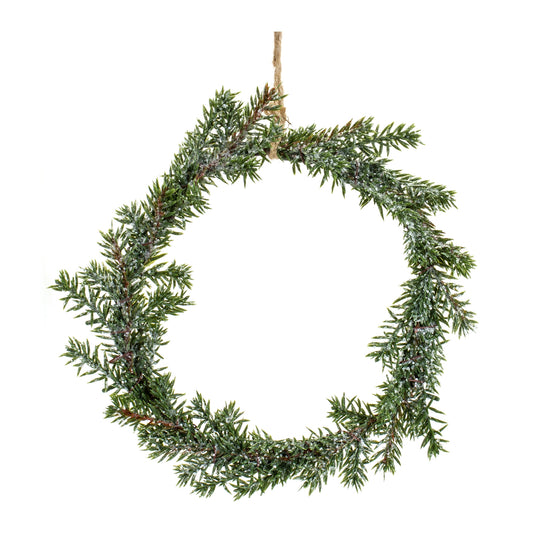 Pine Wreath (Set of 6) 7.5"D Plastic