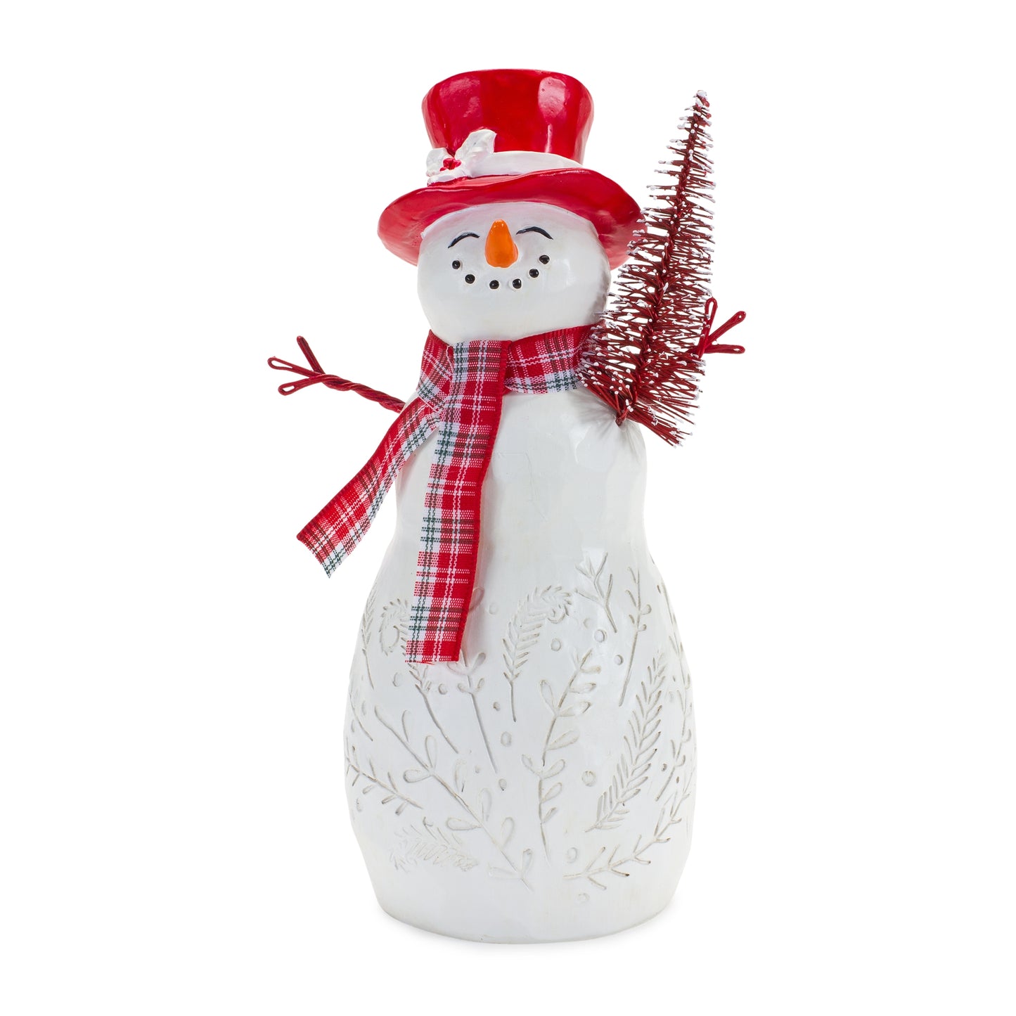 Snowman (Set of 2) 6"H Resin