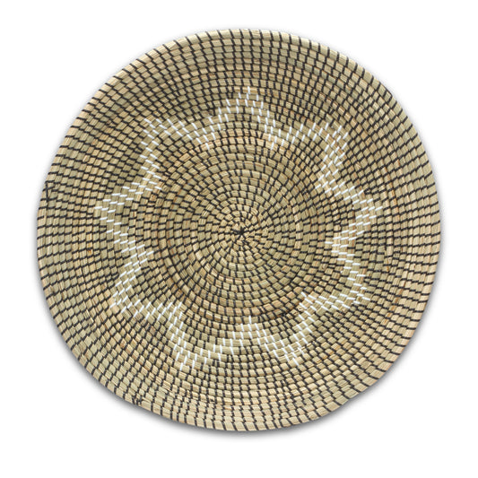 Wall Basket Art (Set of 3) 18"D, 22"D, 23.5"D Seagrass