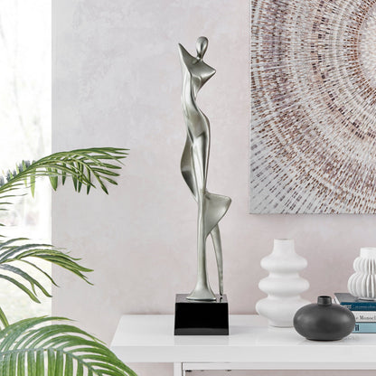 Allegra 29"H Sculpture // Gray