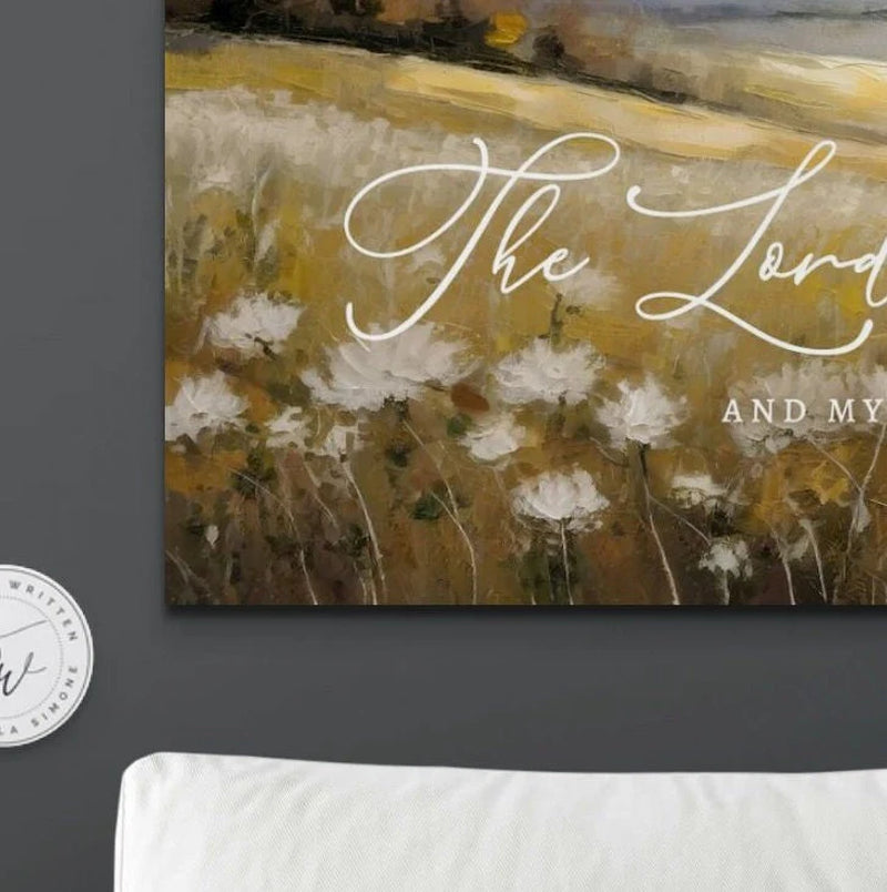 The Lord Is My Light and My Salvation | Christian Wall Art