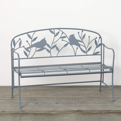 Gray Cardinal Garden Bench