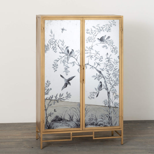 Bird Mirror Cabinet