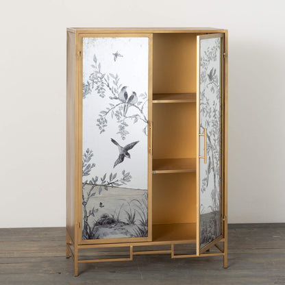 Bird Mirror Cabinet