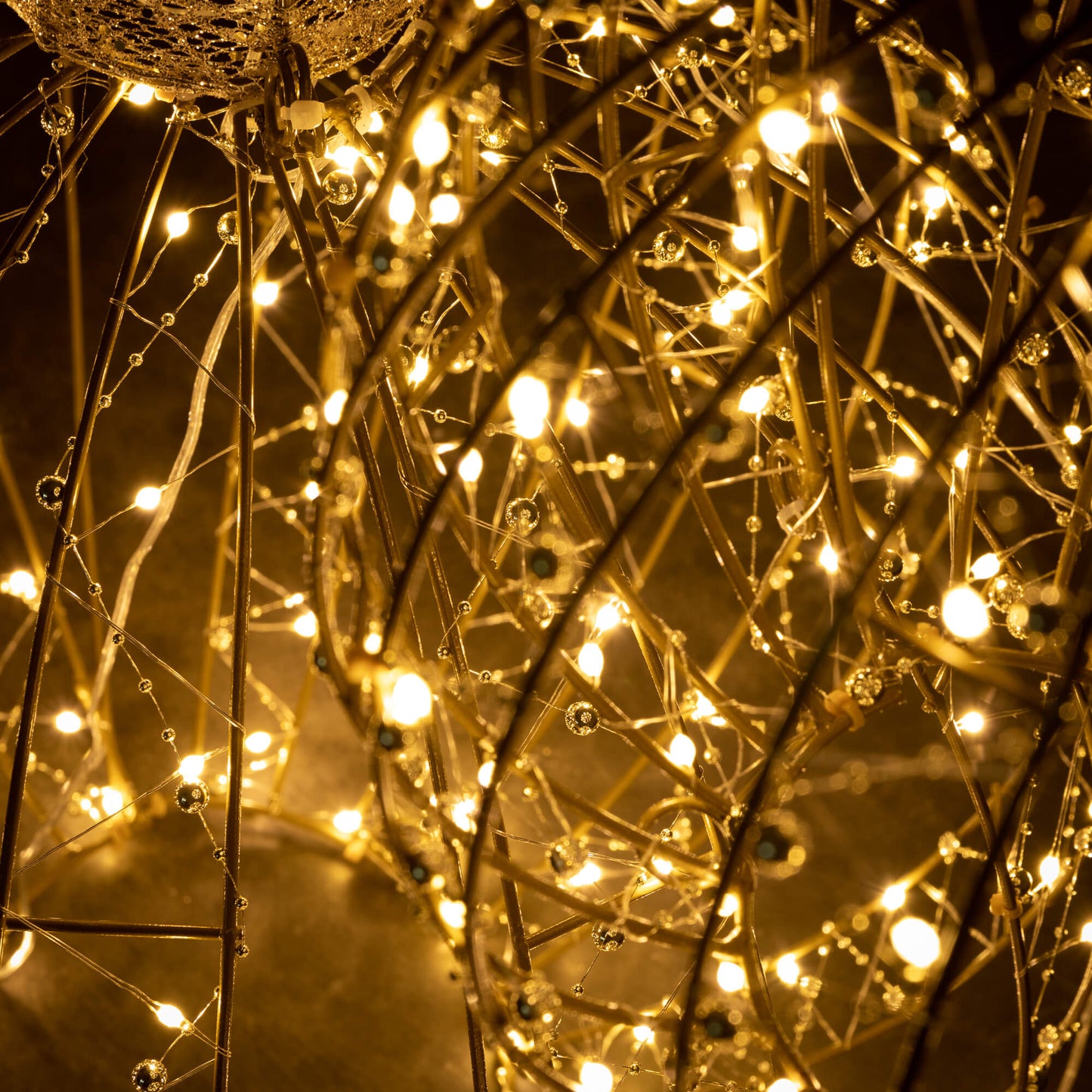 Lighted Outdoor Ball Ornaments