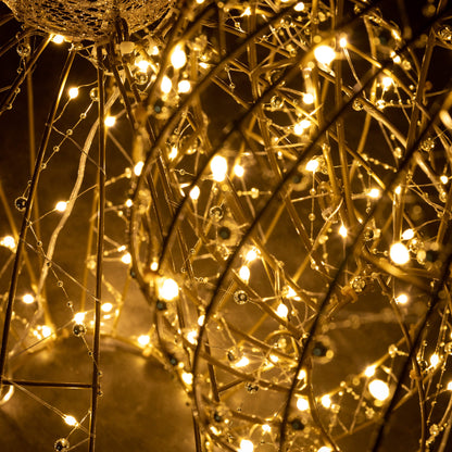 Lighted Outdoor Ball Ornaments