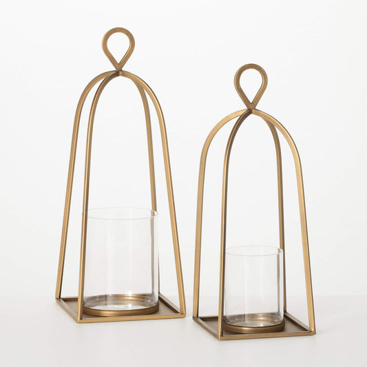 Lantern Candleholder Set of 2