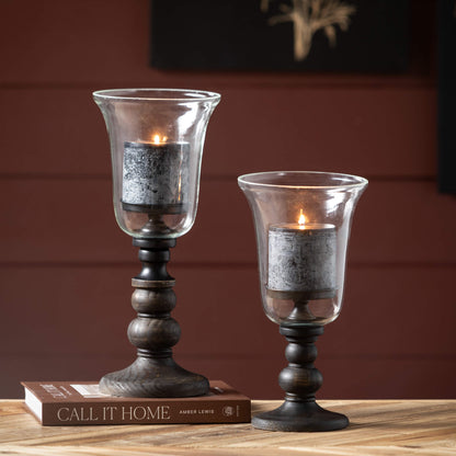 Candle Hurricane Set of 2