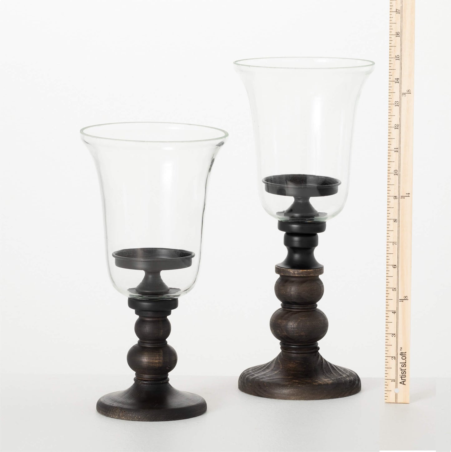 Candle Hurricane Set of 2